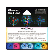 Load image into Gallery viewer, Spinballs LED Rechargeable Poi Set Glow.0
